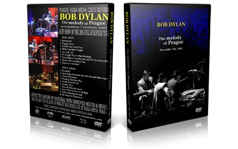 Artwork Cover of Bob Dylan 2005-11-07 DVD Prague Audience