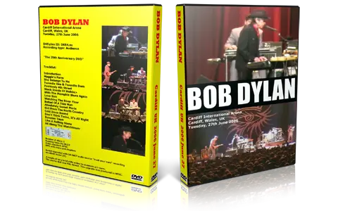 Artwork Cover of Bob Dylan 2006-06-27 DVD Cardiff Audience