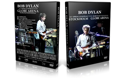 Artwork Cover of Bob Dylan 2007-03-28 DVD Stockholm Audience