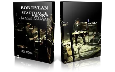 Artwork Cover of Bob Dylan 2008-06-10 DVD Vienna Audience