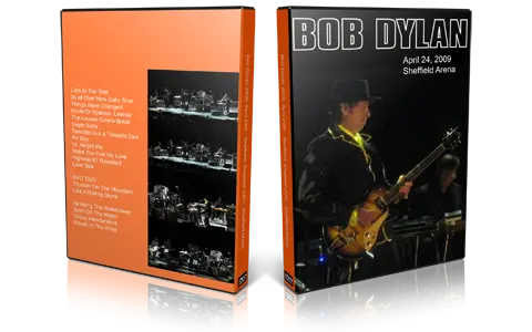 Artwork Cover of Bob Dylan 2009-04-24 DVD Sheffield Audience