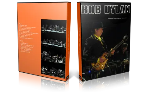 Artwork Cover of Bob Dylan 2009-04-25 DVD London Audience