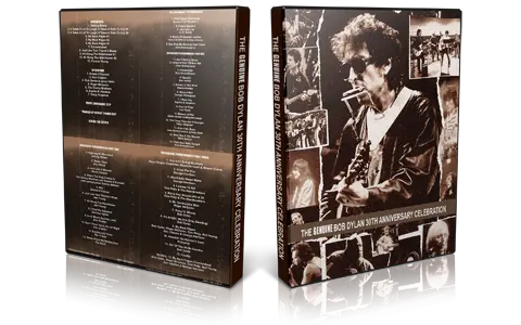 Artwork Cover of Bob Dylan Compilation DVD 30th Anniversary Celebration Proshot