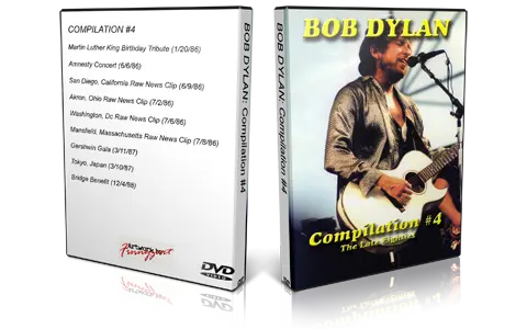 Artwork Cover of Bob Dylan Compilation DVD Live Vol 04 Late 80s Proshot