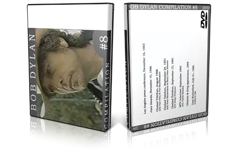 Artwork Cover of Bob Dylan Compilation DVD Live Vol 08 Shalom Aleichem Proshot