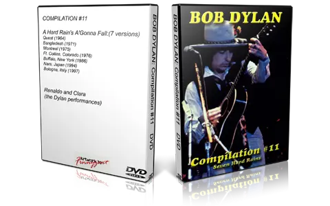 Artwork Cover of Bob Dylan Compilation DVD Live Vol 11 Seven Hard Rains Proshot