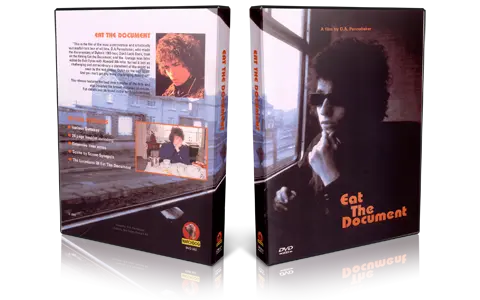 Artwork Cover of Bob Dylan Compilation DVD Dylan Eat The Document Proshot