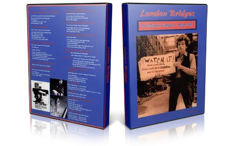 Artwork Cover of Bob Dylan Compilation DVD London Bridges Vol 1 Proshot