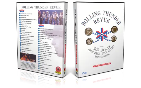 Artwork Cover of Bob Dylan Compilation DVD Rolling Thunder Revue Proshot