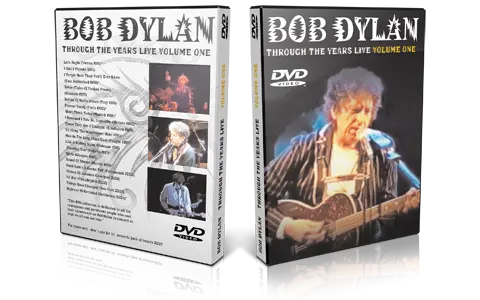 Artwork Cover of Bob Dylan Compilation DVD Through The Years LIVE Vol 1 Audience
