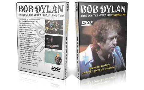 Artwork Cover of Bob Dylan Compilation DVD Through The Years LIVE Vol 2 Audience