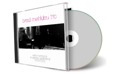 Artwork Cover of Brad Mehldau 2003-04-05 CD Lausanne Soundboard