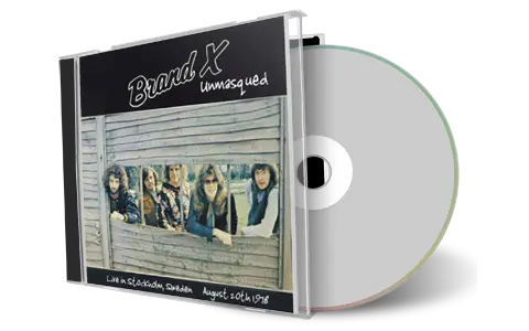 Artwork Cover of Brand X 1978-08-30 CD Stockholm Soundboard