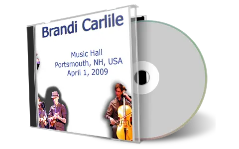 Artwork Cover of Brandi Carlile 2009-04-01 CD Portsmouth Audience