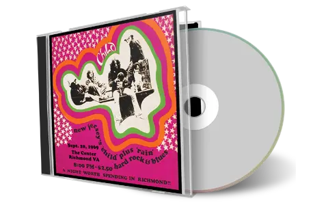 Artwork Cover of Bruce Springsteen 1969-09-20 CD Richmond Audience