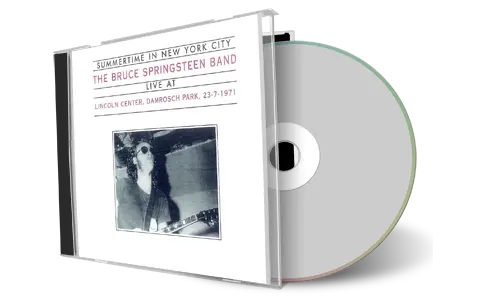 Artwork Cover of Bruce Springsteen 1971-07-23 CD New York Soundboard