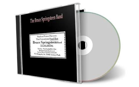 Artwork Cover of Bruce Springsteen 1971-12-03 CD Asbury Park Audience