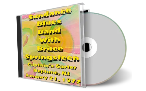 Artwork Cover of Bruce Springsteen 1972-01-21 CD Neptune Audience