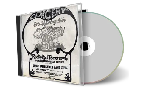 Artwork Cover of Bruce Springsteen 1972-03-17 CD Richmond Soundboard