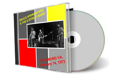 Artwork Cover of Bruce Springsteen 1973-02-14 CD Richmond Audience
