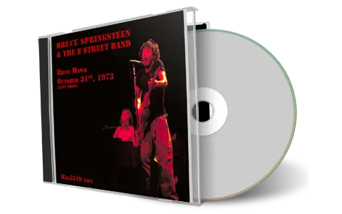 Artwork Cover of Bruce Springsteen 1973-10-31 CD Bryn Mawr Audience