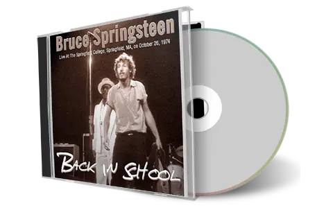 Artwork Cover of Bruce Springsteen 1974-10-26 CD Springfield Audience