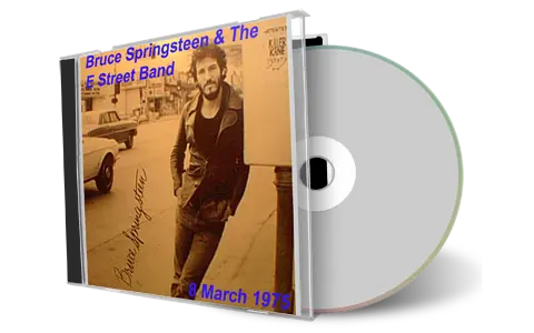 Artwork Cover of Bruce Springsteen 1975-03-08 CD Washington Audience