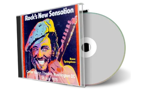 Artwork Cover of Bruce Springsteen 1975-07-28 CD Washington Audience