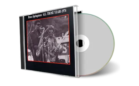Artwork Cover of Bruce Springsteen Compilation CD All Those Years Vol 2 Soundboard