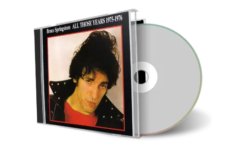 Artwork Cover of Bruce Springsteen Compilation CD All Those Years Vol 3 Soundboard