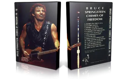 Artwork Cover of Bruce Springsteen 1988-09-10 DVD Barcelona Audience