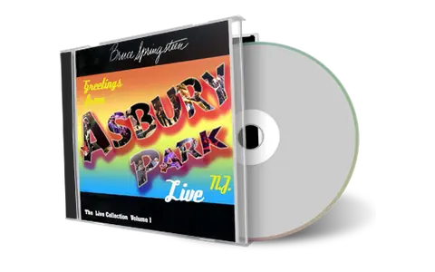 Artwork Cover of Bruce Springsteen Compilation CD Greetings From Asbury Park NJ-Live Vol 1 Audience