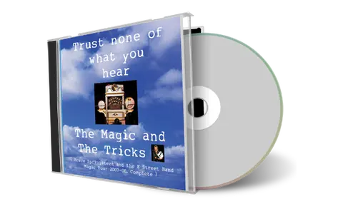 Artwork Cover of Bruce Springsteen Compilation CD Trust None Of What You Hear-Magic Tour Vol 1 Soundboard