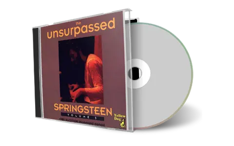 Artwork Cover of Bruce Springsteen Compilation CD Unsurpassed Springsteen Vol 3 Soundboard