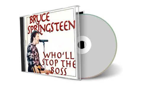 Artwork Cover of Bruce Springsteen Compilation CD Who Will Stop The Boss Soundboard