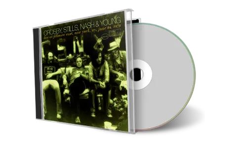 Artwork Cover of CSNY 1970-06-04 CD New York City Soundboard