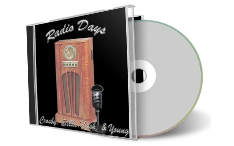 Artwork Cover of CSNY Compilation CD Radio Days Soundboard