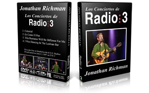 Artwork Cover of Jonathan Richman 2007-05-22 DVD Madrid Proshot