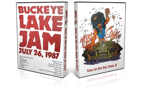 Artwork Cover of Motley Crue 1987-07-26 DVD Columbus Audience