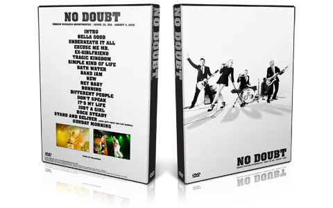 Artwork Cover of No Doubt 2009-08-04 DVD Irvine Audience