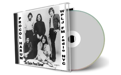 Artwork Cover of Procol Harum 1971-04-12 CD New York City Soundboard