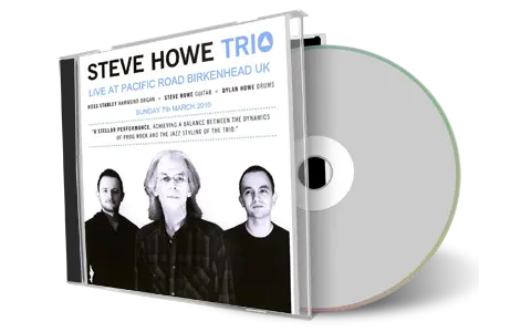 Artwork Cover of Steve Howe 2010-03-07 CD Birkenhead Audience