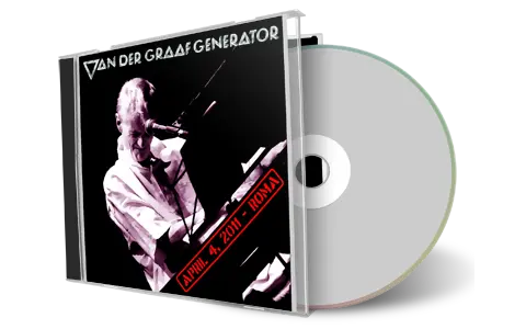 Artwork Cover of Van Der Graaf Generator 2011-04-04 CD Roma Audience
