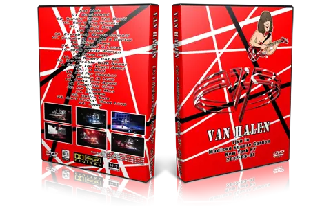 Artwork Cover of Van Halen 2012-03-01 DVD New York City Audience