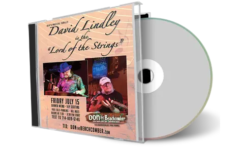 Artwork Cover of David Lindley 2016-07-15 CD Huntington Beach Audience