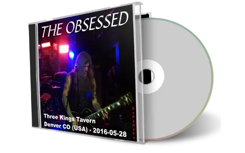 Artwork Cover of The Obsessed 2016-05-28 CD Denver Audience
