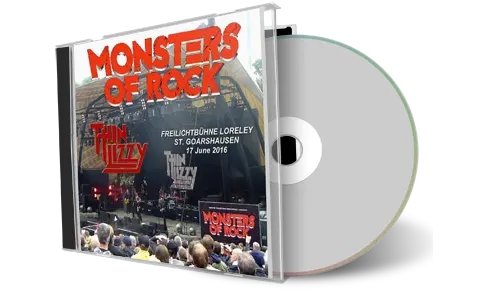 Artwork Cover of Thin Lizzy 2016-06-17 CD St Goarshausen Audience
