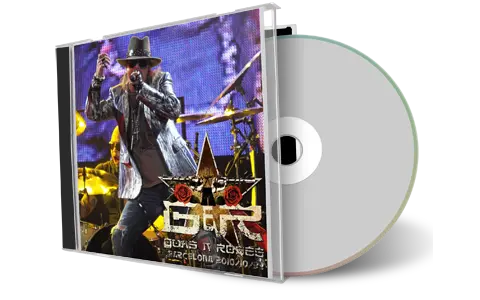 Artwork Cover of Guns N Roses 2010-10-23 CD Barcelona Audience