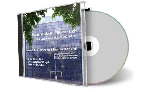 Artwork Cover of Munich Radio Orchestra 2007-09-28 CD Munich Soundboard