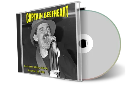 Artwork Cover of Captain Beefheart 1980-12-19 CD Hollywood Audience